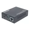 Intellinet 510493 1000Mbit/s Multi-mode,Single-mode Black network media converter