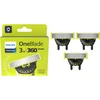 Philips Oštrice za aparat za brijanje OneBlade 360, 3 kom - QP430/50, Crne