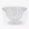 DUKA GLASS skleda na nogi 23 cm steklo