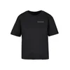 Womens T-shirt Sweet Blossom And Beauty Tee - black
