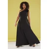 Trendyol Curve Black Bowknot One Shoulder Woven Evening/Night/Graduation/Engagement Dress