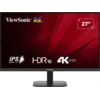VIEWSONIC Monitor 27 VA2708-4K-HD, 3840 x 2160, 4K UHD, IPS, 4ms, 60 Hz, 2 x HDMI, DP, HDR10, Crni