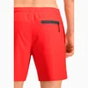 PUMA Swim Mid-Length Mens Swimming Shorts, Red