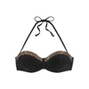 LASCANA Bikini zgornji del Adele, črna