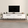Hanah Home TV Komoda Astrid, 163,8x46,8x36,6 cm, Belo-Crna
