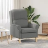 fotelja Tamno siva 76 x 94 x 102 cm Mikrofibra