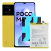 shumee Baterija za Xiaomi Poco M4 5G Redmi Note11E BN5H 4900 mAh + montažni trak