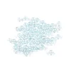 Mavrične plastične kroglice O6 mm - modra angelska (10 g)