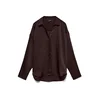 VERO MODA Bluza VMMiro temno rjava