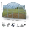 tim-dam Rastlinjak COMFORT PRO 4x10m, Polikarbonat 6mm, Pocinkan Profil 40x20mm