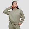 GymBeam Women‘s Agile 1/2 Zip Jumper Sage