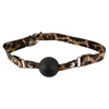 Silikonski gag sa kaiševima Leopard Look