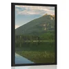 Plakat jezero pri gorah - 30x45 no frame