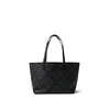 Zadig & Voltaire Nakupovalna torba siva/črna