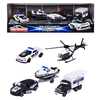 Avtomobilčki policijski Police Force 4 Pieces Giftpack Majorette kovinski dolžina 7,5 cm set 4 vrst v darilni embalaži