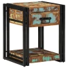 Noćni ormar 2 pcs 40 x 40 x 50 cm Čvrsto drvo iz reciklaže