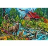 Cobble Hill Puzzle Koča z rdečo streho 2000 kosov