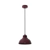 Lestenec na kablu SVEN 1xE27/15W/230V bordo