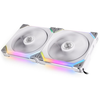 LIAN-LI Ventilator za ohišje Lian Li UNI FAN SL140 RGB PWM 140mm, 2 Pack + kontroler, bel