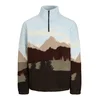 JACK & JONES Pulover JORSEBASTIAN pastelno modra/rjava