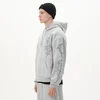 Cropp - Dukserica sa kapuljačom i printom - light grey