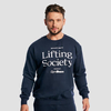 GymBeam Lifting Society Sweatshirt Nightfall
