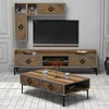 Lessentiel Maison Set TV Komoda i klub sto Orah