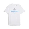PUMA Manchester City ftblCulture Tee Men, Sport, White/Light Blue, 3XL