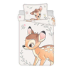 JERRY FABRICS Prevleke za otroško posteljico Bambi Beige baby Bombaž, 100/135, 40/60 cm