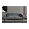 Atelier del Sofa Trosed na razvlačenje Bali 92x74x222cm Svetlosivi