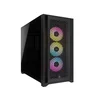 Kucište CORSAIR iCUE 5000D AIRFLOW Mid-Tower/Gaming/ATX/kaljeno staklo/bez napajanja/RGB/crna