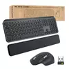 Logitech MX Keys combo for Business Gen 2 tipkovnica Miška vključena Pisarna Brezžični RF + bluetooth AZERTY Francoščina Grafit