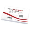 KUVERTA B6 BELA 120X180MM 1/100