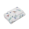 Bobono Otroški komplet posteljnine s polnilom, 2 kosa, 75x100 cm, NEWBORN - modre ptice