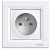 Schneider Electric ASFORA BELA VTIČNICA Z/Z VIJAČNIMI SPONKAMI 16A 250V EPH2800121