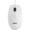 LOGITECH miš B100 OPTICAL USB, bela