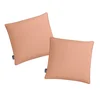Set 2 kosov vrtna blazina CALINO 45x45 cm, rjavo oranžna