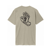 Santa Cruz Stamped screaming hand t-shirt Siva