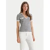 GUESS Pulover ANNABELLE temno siva/bela