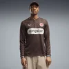 PUMA FC St. Pauli 26/27 Home Long Sleeve Jersey Men, Men, Espresso Brown/White, L