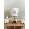 Bata i seka Dečija stona lampa Duga, Belo-roze