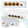 Dexxer LAN switch POE mrežno stikalo 4 port razdelilnik do 1000 Mb/s