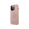 Maska Guess Saffiano Big 4G za iPhone 13 Pro (6.1) metal pink.