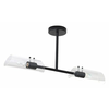 Rabalux Plafonjera Teodoro, E14 2x12W, Crna