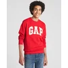 GAP Majica ORIGINAL ARCH CREW, rdeča