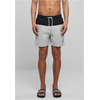 Block Swim Shorts Light Asphalt/Black