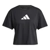 ADIDAS PERFORMANCE Funkcionalna majica Essentials črna/bela
