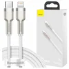 Kabl Baseus Type-C to Lightning 1.0m 100W CATJK-A02 White