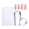 Set - Pečat i grebač za nail art