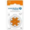 everActive baterije za slušni aparat 13 6/1 (10 kos.)